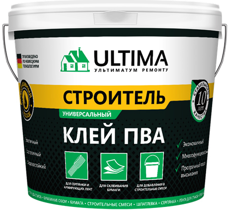 Клей ПВА ULTIMA Строитель