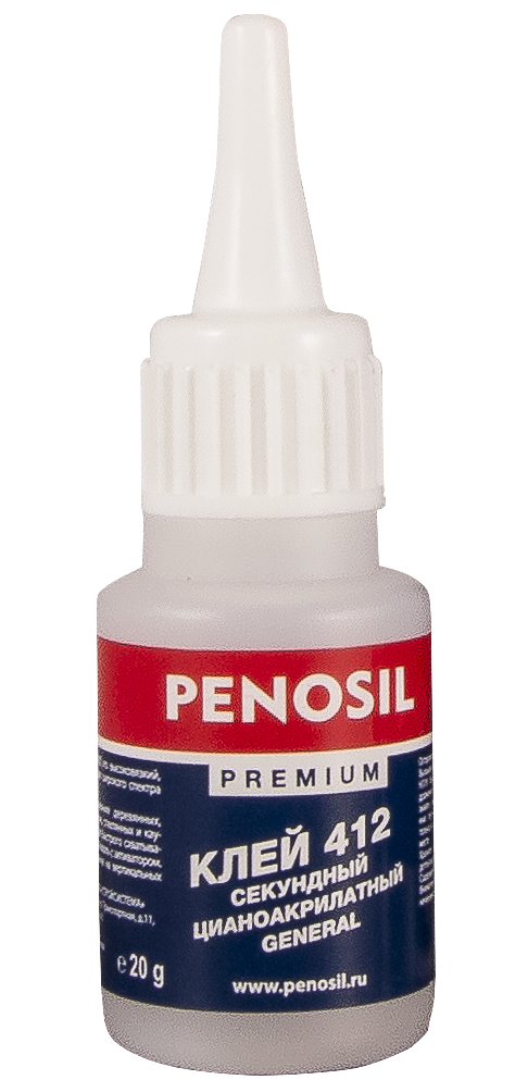 Клей цианоакрилатный PENOSIL Premium 412 20гр (20шт/кор)