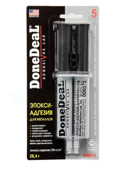 Холодная сварка Done Deal для металлов двухкомпонентная (28,4 гр)