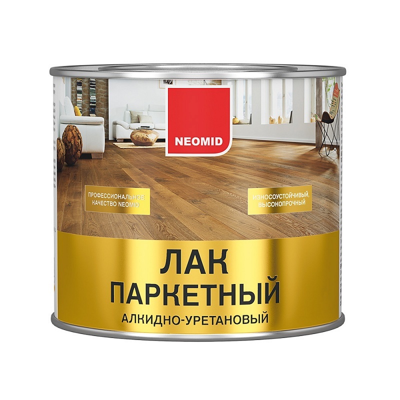 NEOMID PARQUET ЛАК ПАРКЕТНЫЙ АЛКИДНО-УРЕТАНОВЫЙ