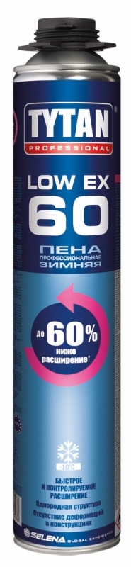 Tytan Professional LowEx 60 Пена профессиональная зимняя 750мл (12шт/кор)