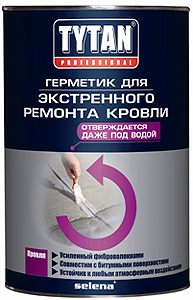 Tytan Professional Герметик для Экстренного Ремонта Кровли 1кг