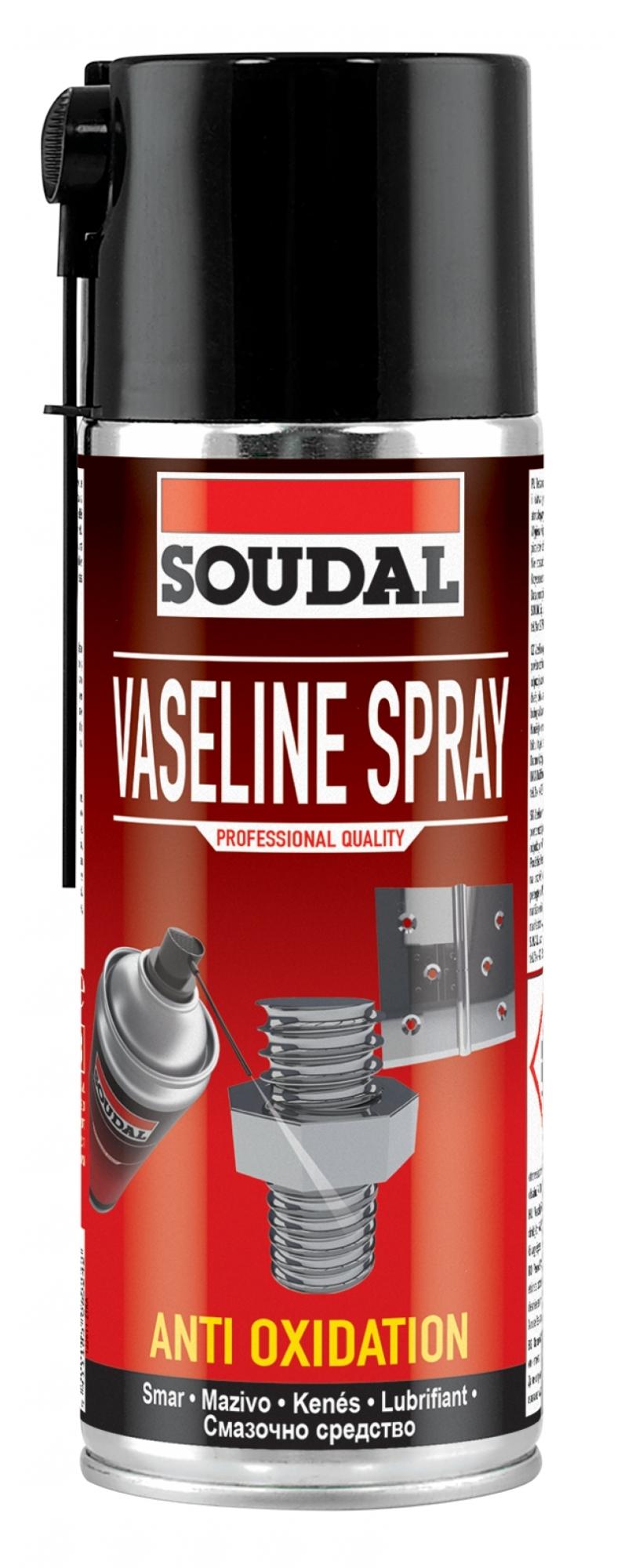 Vaseline Spray Вазелиновая смазка Soudal 400мл (6шт/кор)