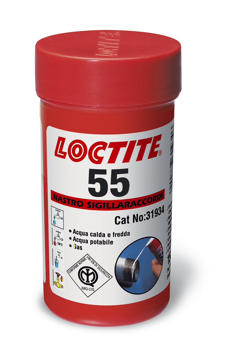 Герметизирующая нить для газа и питьвой воды Loctite 55 (Локтайт 55)
