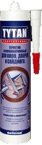 Герметик силиконакриловый для Окон, Дверей и Сайдинга Tytan Professional 310мл (12шт/кор)