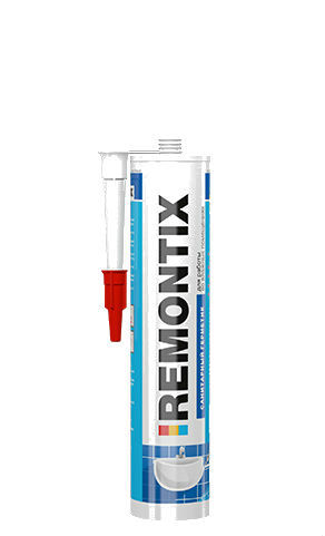 Герметик силиконовый санитарный Remontix S 310мл (12шт/кор)