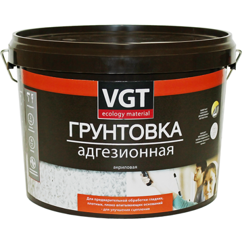 Грунтовка ВГТ адгезионная ВД-АК-0301