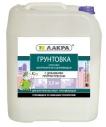 Грунтовка интерьерная сцепляющая пр. плесени Лакра