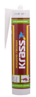 Клей KRASS Жидкие гвозди для древесины Эластичный монтаж Бежевый 300мл