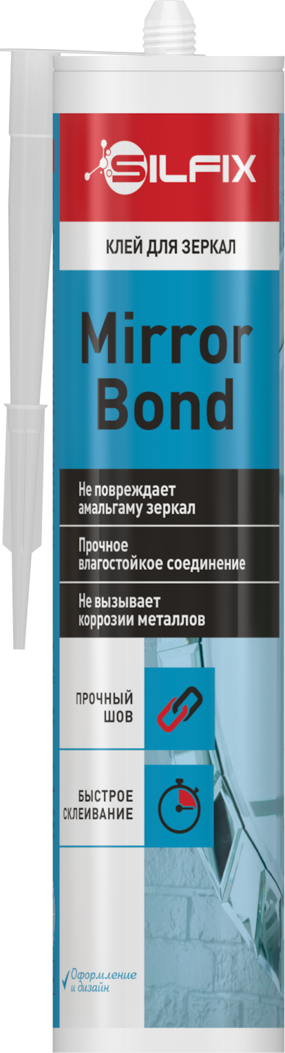 Клей для зеркал SilFix Mirror Bond 290 мл (12шт/кор)