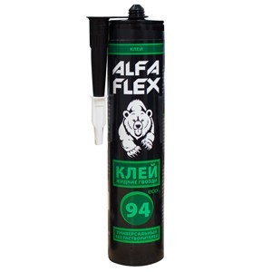 Клей жидкие гвозди ALFA Flex 94 универсальный эко 280мл (12шт/кор)