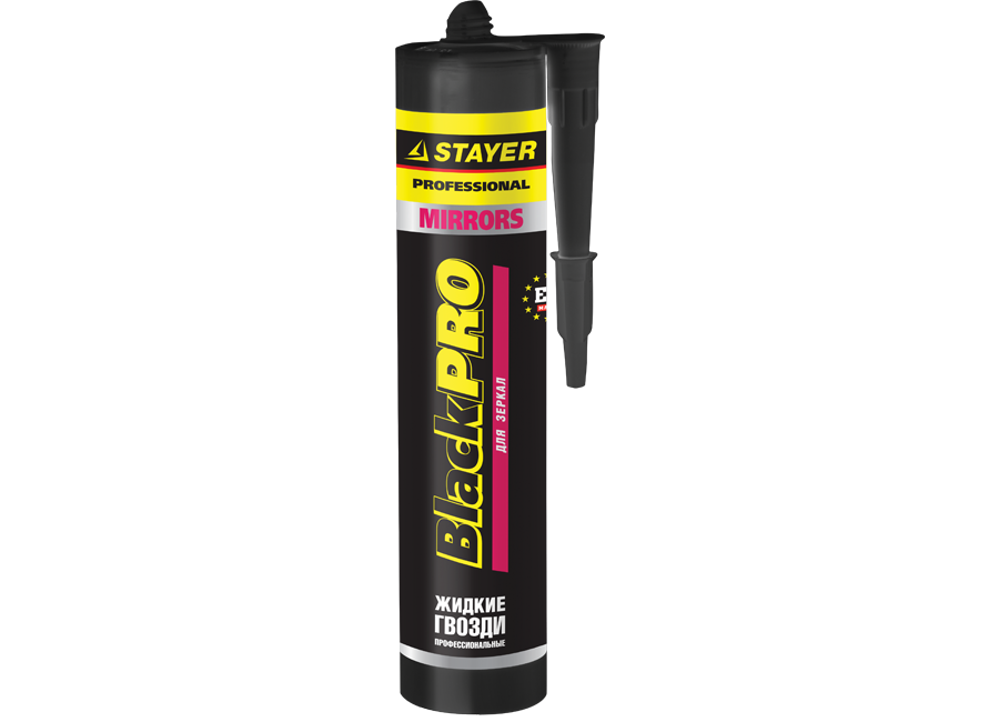 Клей монтажный STAYER Professional, для зеркал, 280мл