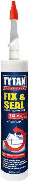 Клей-Герметик MS-Polymer Fix & Seal  Tytan Professional 290мл (12шт/кор)