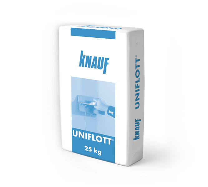 КНАУФ Унифлот шпаклевка гипсовая высокопрочная (25кг)