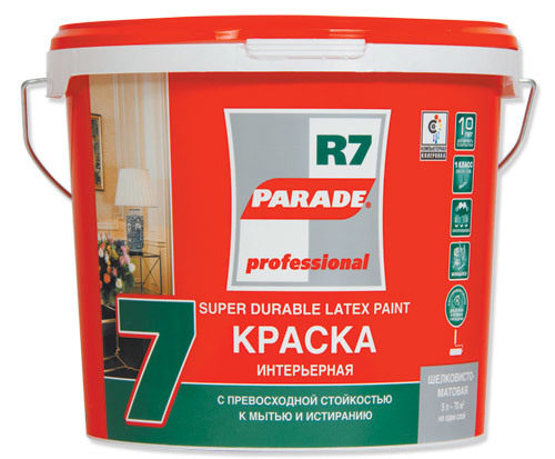 Краска латексная PARADE R7