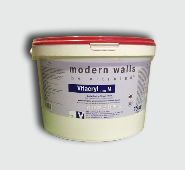Краска моющаяся Vitakryl Eco М (Витакрил Эко М)  База С (13 кг)