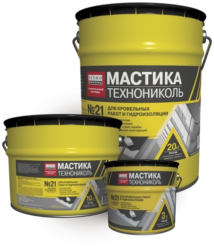 Мастика кровельная ТЕХНОНИКОЛЬ №21 (Техномаст)