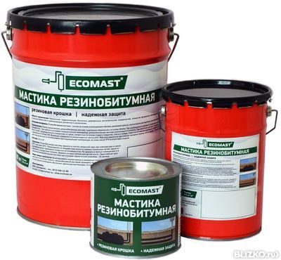 Мастика резинобитумная ECOMAST