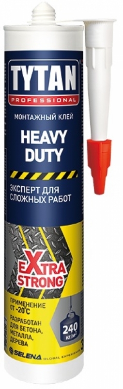Монтажный Клей Tytan HEAVY DUTY 310мл (12шт/кор)