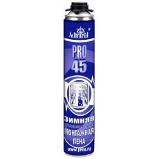 Пена монтажная Admiral 45 зимняя профессиональная 750 мл (16шт/кор)