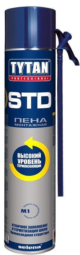 Пена монтажная Tytan Professional STD 500мл (12шт/кор)