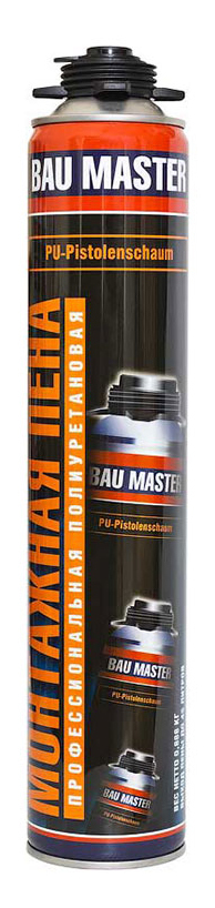 Пена монтажная ПРО BAU MASTER 55л 900г (12шт/кор)