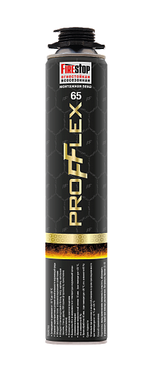Пена монтажная противопожарная PROFFLEX PRO FIRESTOP 65 850мл (12шт/кор)