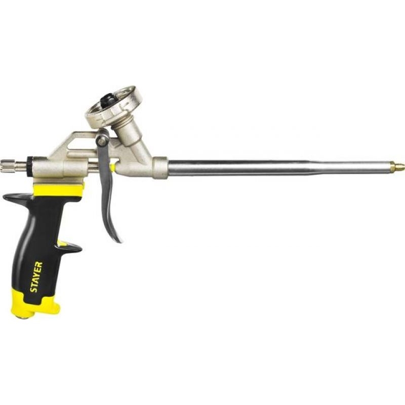 Пистолет STAYER PROFESSIONAL PROGun для монтажной пены, металлический корпус