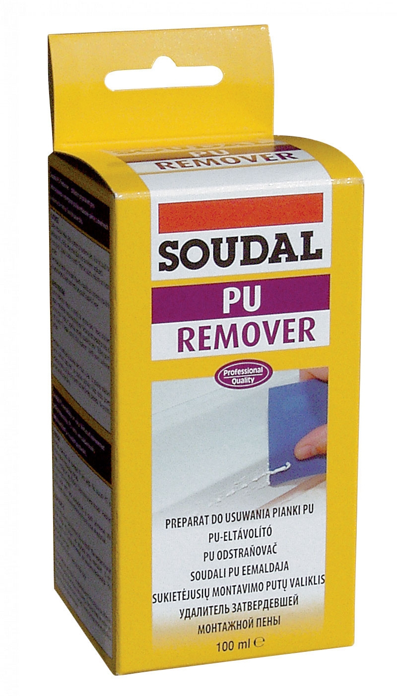 Препарат для удаления затвердевшей монтажной пены PU REMOVER 100 мл (6 шт/кор)