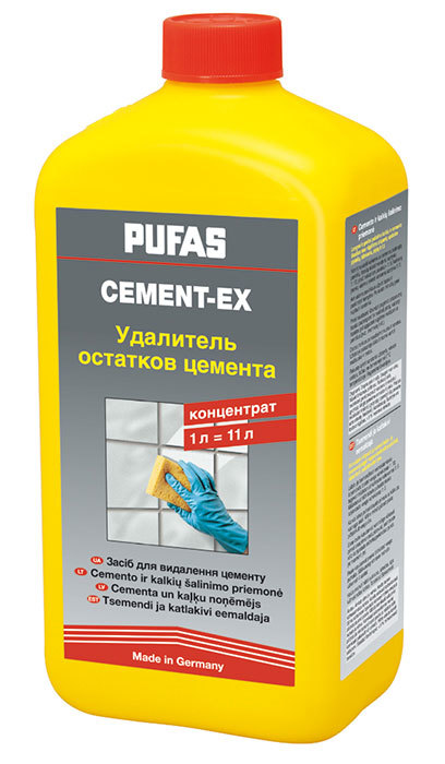 ПУФАС N112-R Удалитель цементного налета Cement-Ex 1л (6шт/кор)