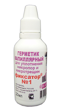 Резьбовой герметик анаэробный Фиксатор №1 20мл (42шт/кор)