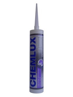 Санитарный силиконовый нейтральный герметик  Chemlux 9018 300мл (25шт/кор)