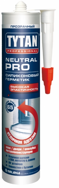 Силиконовый герметик Tytan Professional Neutral PRO 310мл (12шт/кор)