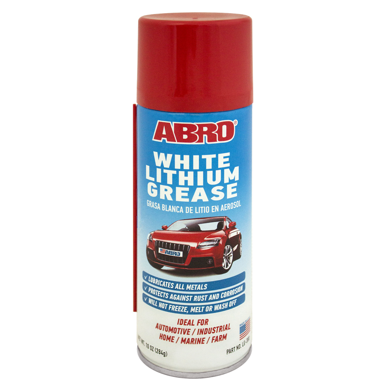 Смазка-спрей белая литиевая ABRO LG-380