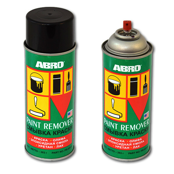 Смывка краски-аэрозоль ABRO PR-600-R 263 г