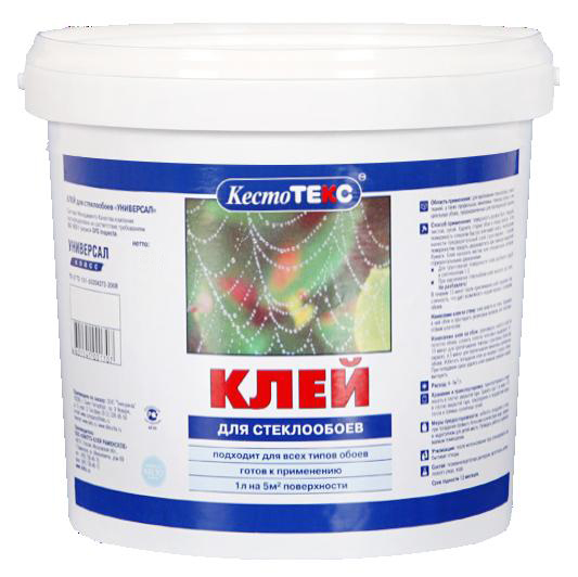 ТЕКС Клей для стеклообоев класс УНИВЕРСАЛ 10л
