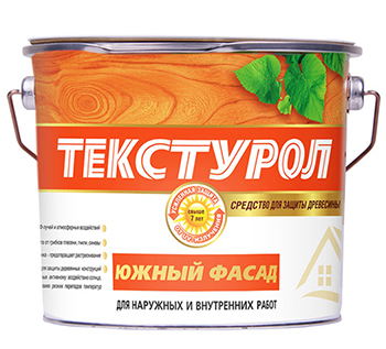 Текстурол Южный фасад деревозащитное средство