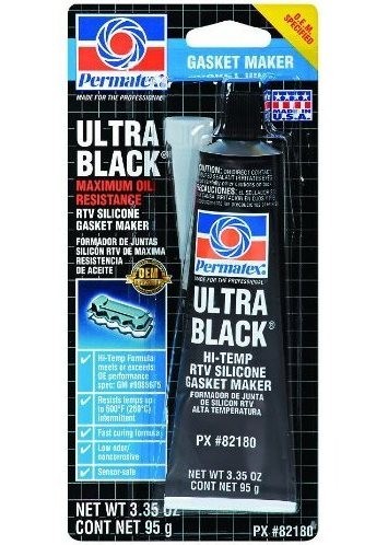 Формирователь прокладок Permatex УЛЬТРА БЛЭК маслостойкий  черный 95гр (12шт/кор)