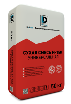 Цементно-песчаная смесь De Luxe М-150 Универсальная