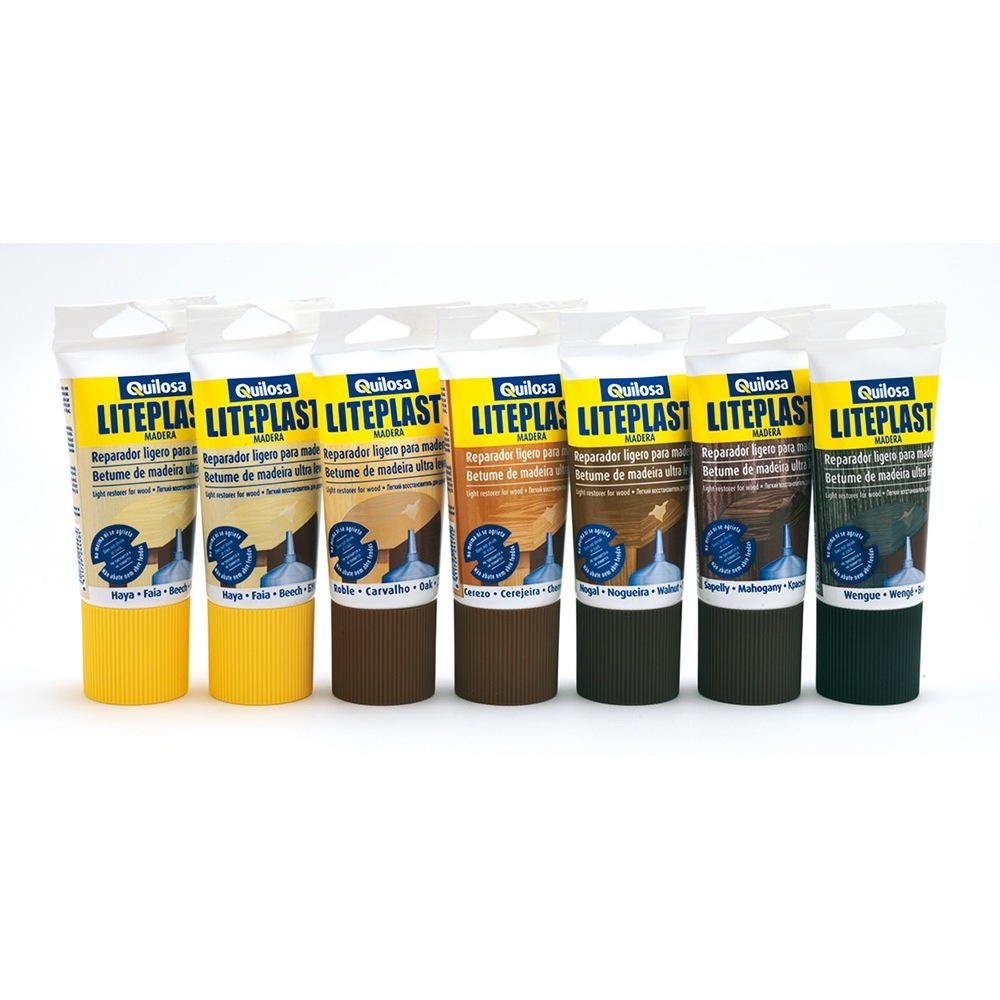 Шпатлевка для древесины Quilosa LitePlast Wood 250мл (6шт/кор)