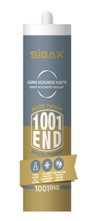 Супер Силиконизированный Акриловый Герметик SIBAX 1001End