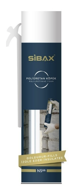 Полиуретановая монтажная пена SIBAX NS66 600мл (16шт/кор)