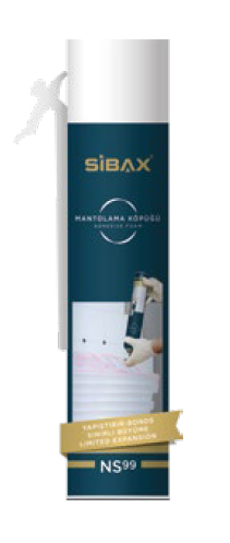 Полиуретановая клей-пена SIBAX NS99 900г (12шт/кор)